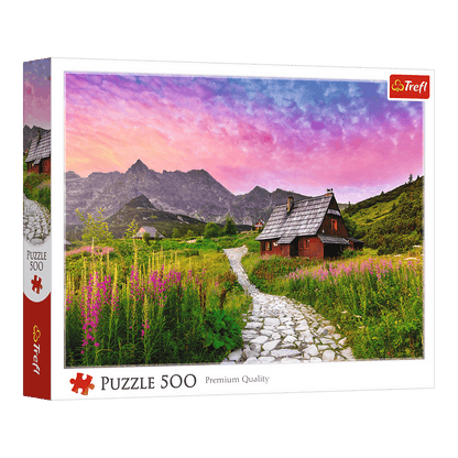 Hala Gąsienicowa, Tátra, Lengyelország Trefl 500 darabos kirakó puzzle (TR-37555) - puzzlegarden