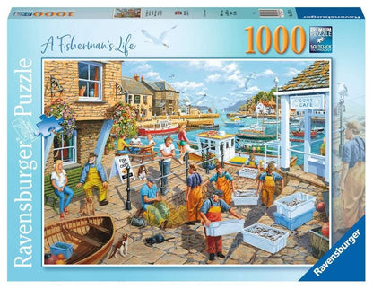 Halászfalu Ravensburger 1000 darabos kirakó puzzle (RA-16921 4005556169214) - puzzlegarden