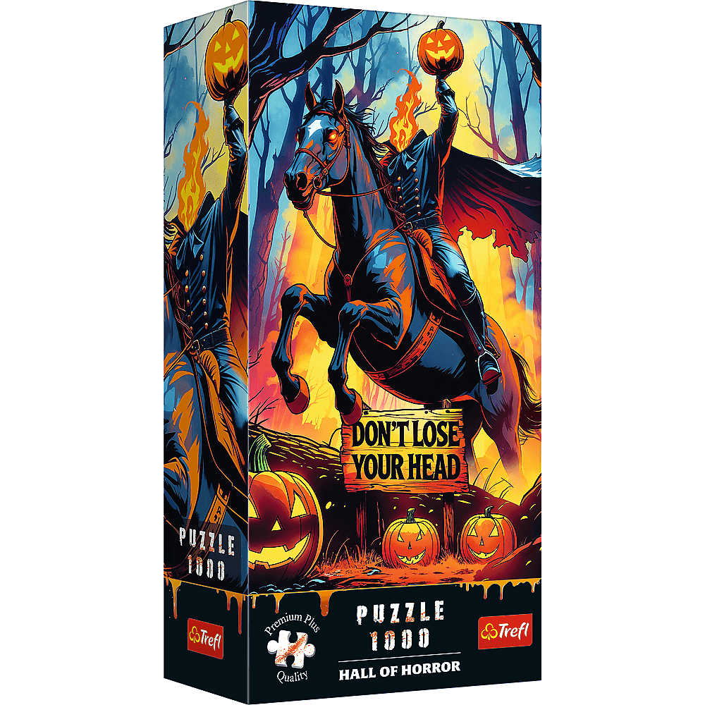 Hall of Horror: A fej nélküli lovas Trefl 1000 darabos kirakó puzzle (TR-12131) - puzzlegarden