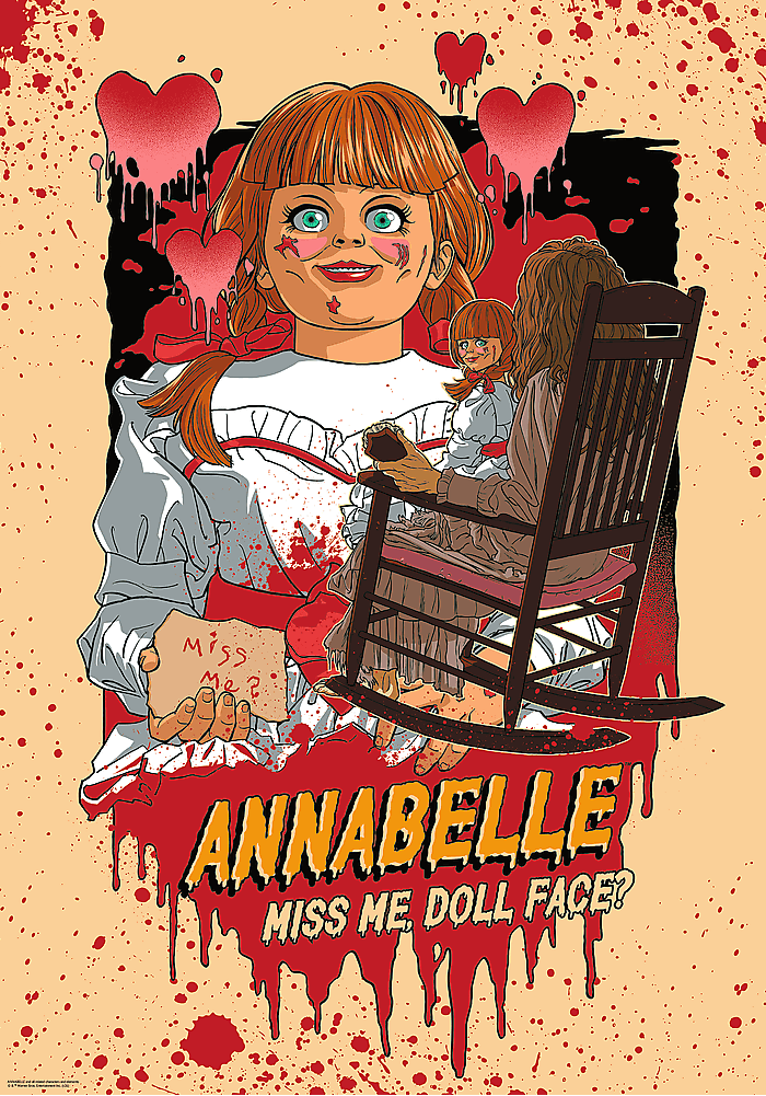 Hall of Horror: Annabelle Trefl 1000 darabos kirakó puzzle (TR-12112) - puzzlegarden