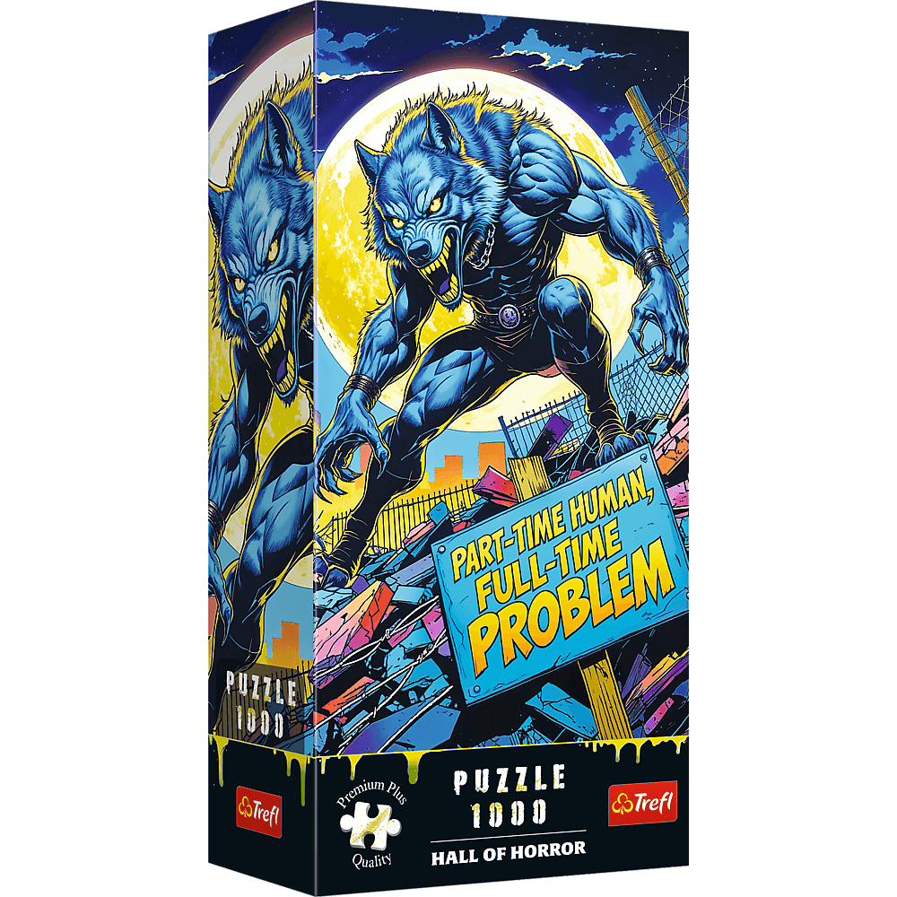 Hall of Horror: Vérfarkas Trefl 1000 darabos kirakó puzzle (TR-12130) - puzzlegarden
