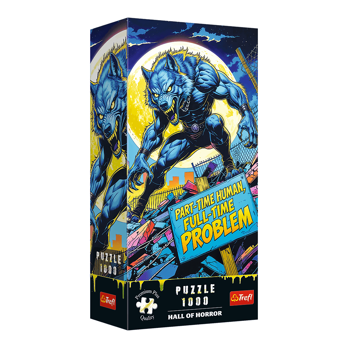 Hall of Horror: Vérfarkas Trefl 1000 darabos kirakó puzzle (TR-12130) - puzzlegarden