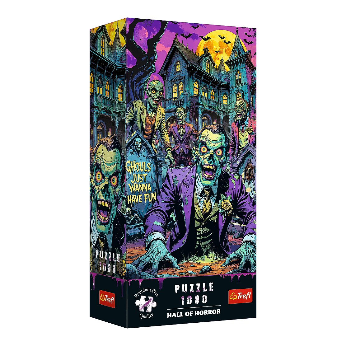 Hall of Horror: Zombi Trefl 1000 darabos kirakó puzzle (TR-12132) - puzzlegarden