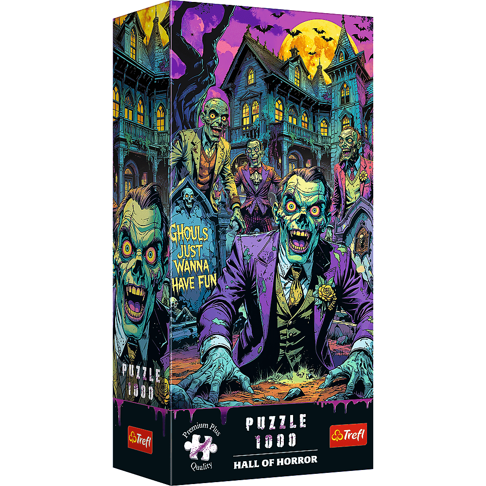 Hall of Horror: Zombi Trefl 1000 darabos kirakó puzzle (TR-12132) - puzzlegarden