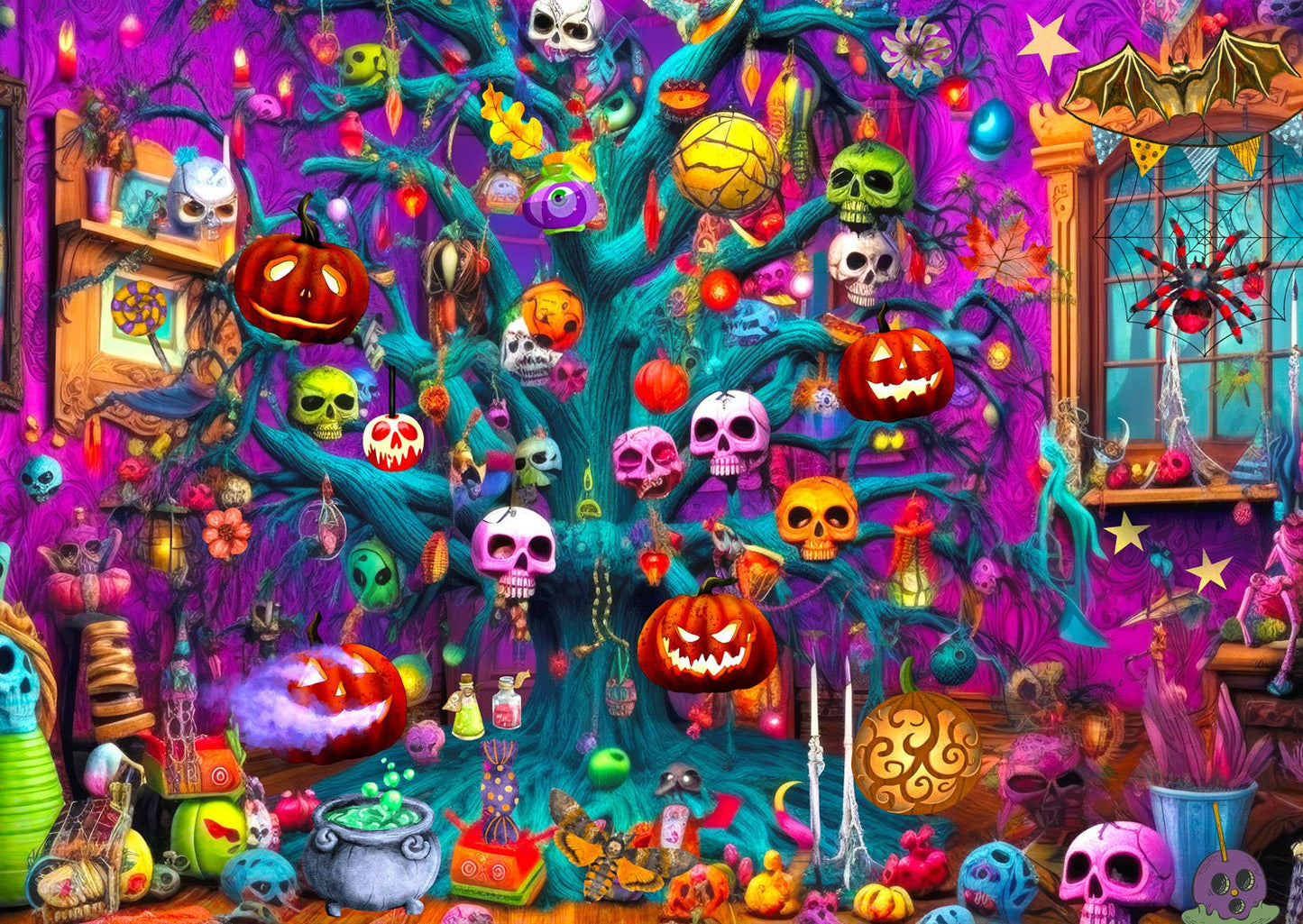 Halloween Enjoy 1000 darabos kirakó puzzle (EN-2025 5949194020256) - puzzlegarden