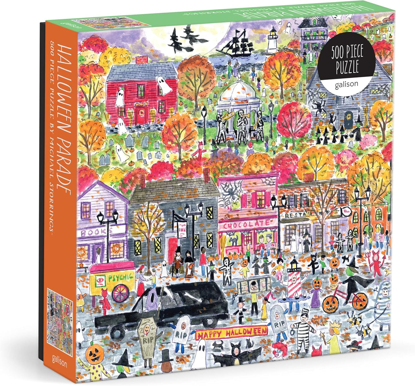 Halloween felvonulás Galison 500 darabos kirakó puzzle (GA - 9780735382220 9780735382220) - puzzlegarden