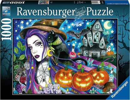 Halloween Ravensburger 1000 darabos kirakó puzzle (RA-16871 4005556168712) - puzzlegarden