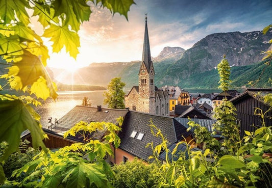 Hallstatt, Ausztria Castorland 1000 darabos kirakó puzzle (C-104543 5904438104543) - puzzlegarden