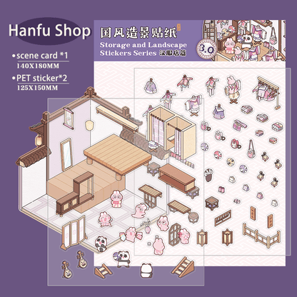Hanfu - bolt - matricajelenet Simno 1 darabos kirakó puzzle (SN-6941776317951) - puzzlegarden