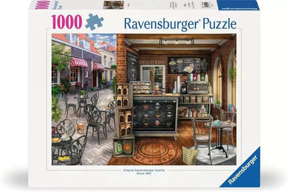 Hangulatos Kávézó Ravensburger 1000 darabos kirakó puzzle (RA-12000541) - puzzlegarden