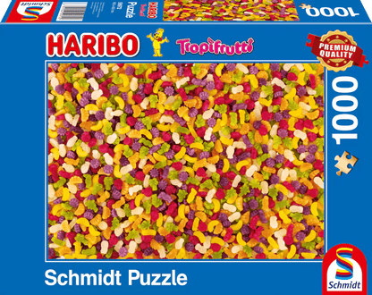 Haribo - Tropifrutti Schmidt 1000 darabos kirakó puzzle (SCH-59972 4001504599720) - puzzlegarden