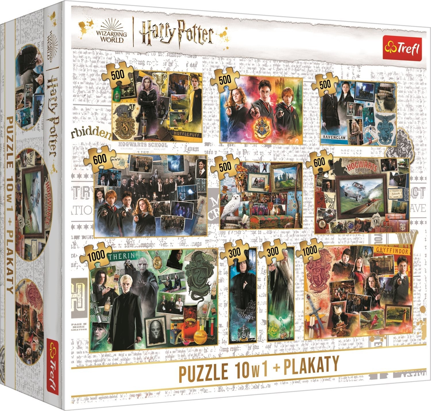 Harry Potter 10in1 óriás gyüjtemény Trefl 1000 darabos kirakó puzzle (TR - 93237 5900511932379) - puzzlegarden