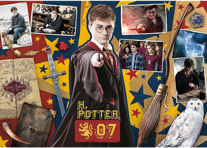 Harry Potter 3in1 gyüjtemény 2. - Harry, Ron és Hermione - 400, 500, 600 Trefl 500 darabos kirakó puzzle (TR - 91826 5900511918267) - puzzlegarden