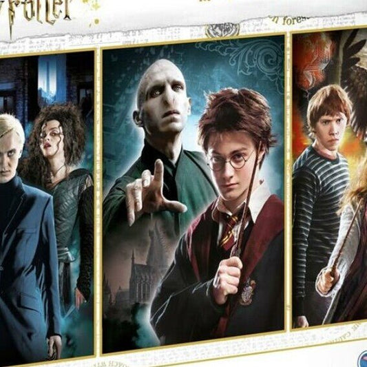 Harry Potter 3x1000 darabos kollekció Clementoni 3x1000 darabos kirakó puzzle (CL-61884 8005125618842) - puzzlegarden