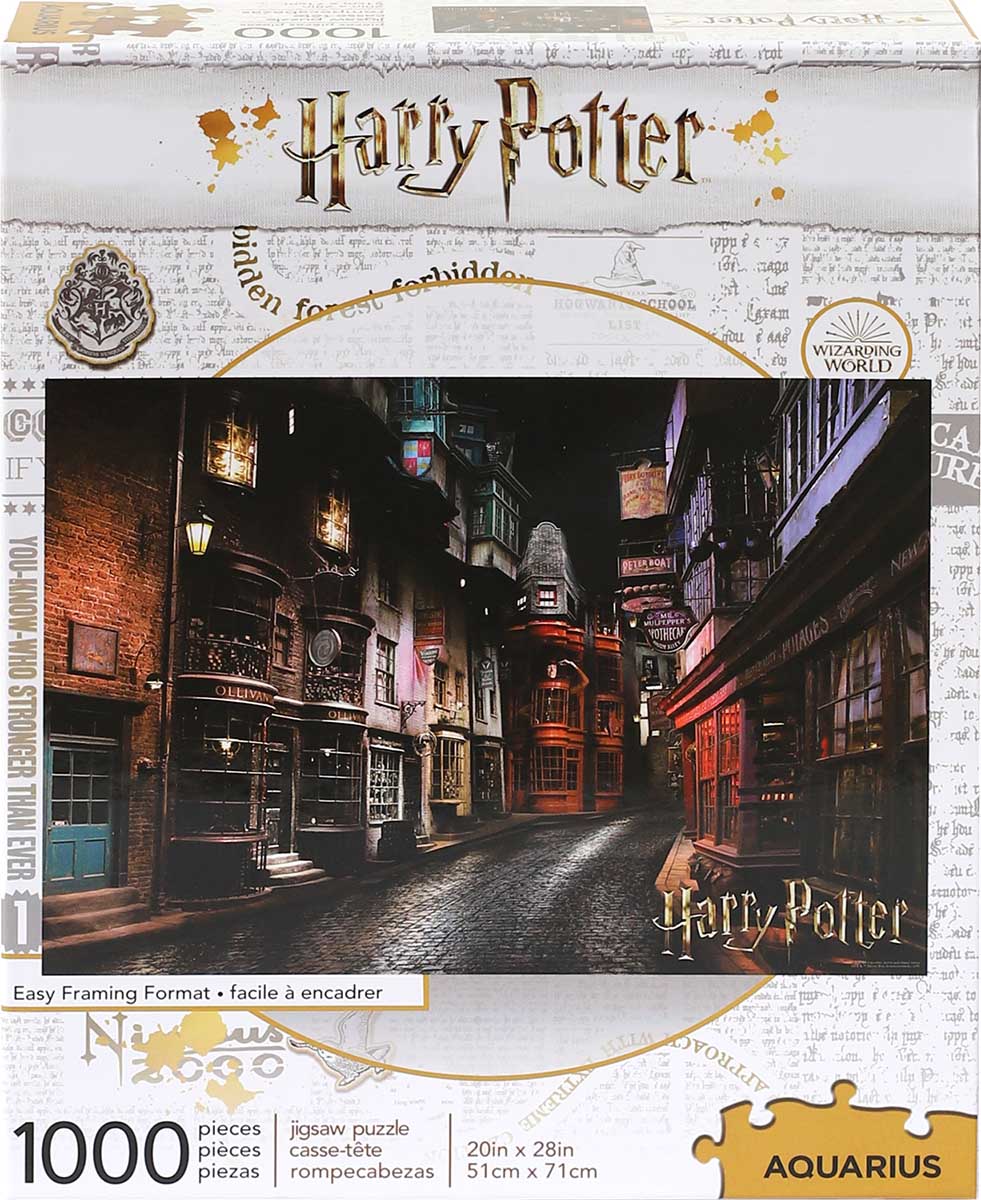 Harry Potter Abszol út - picit sérült doboz Aquarius 1000 darabos kirakó puzzle (AQ-65348 840391137356) - puzzlegarden