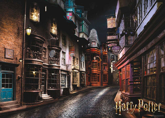 Harry Potter Abszol út - picit sérült doboz Aquarius 1000 darabos kirakó puzzle (AQ-65348 840391137356) - puzzlegarden