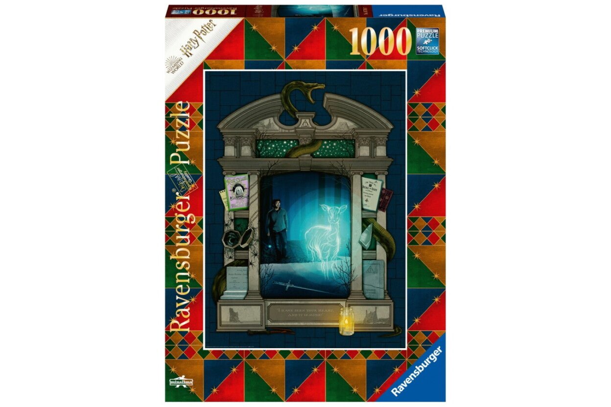 Harry Potter és a Halál Ereklyéi 1. Ravensburger 1000 darabos kirakó puzzle (RA-16748 4005556167487) - puzzlegarden