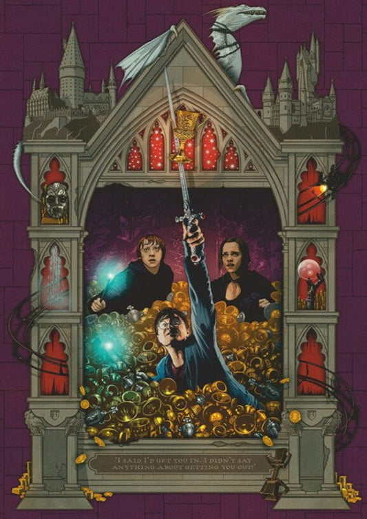 Harry Potter és a Halál Ereklyéi 2. Ravensburger 1000 darabos kirakó puzzle (RA-16749 4005556167494) - puzzlegarden