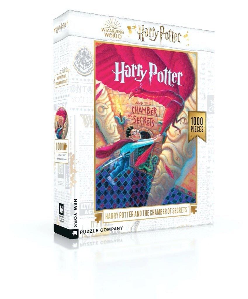 Harry Potter és a Titkok Kamrája New York Puzzle Company 1000 darabos kirakó puzzle (NYPC - NPZHP1602 819844012151) - puzzlegarden