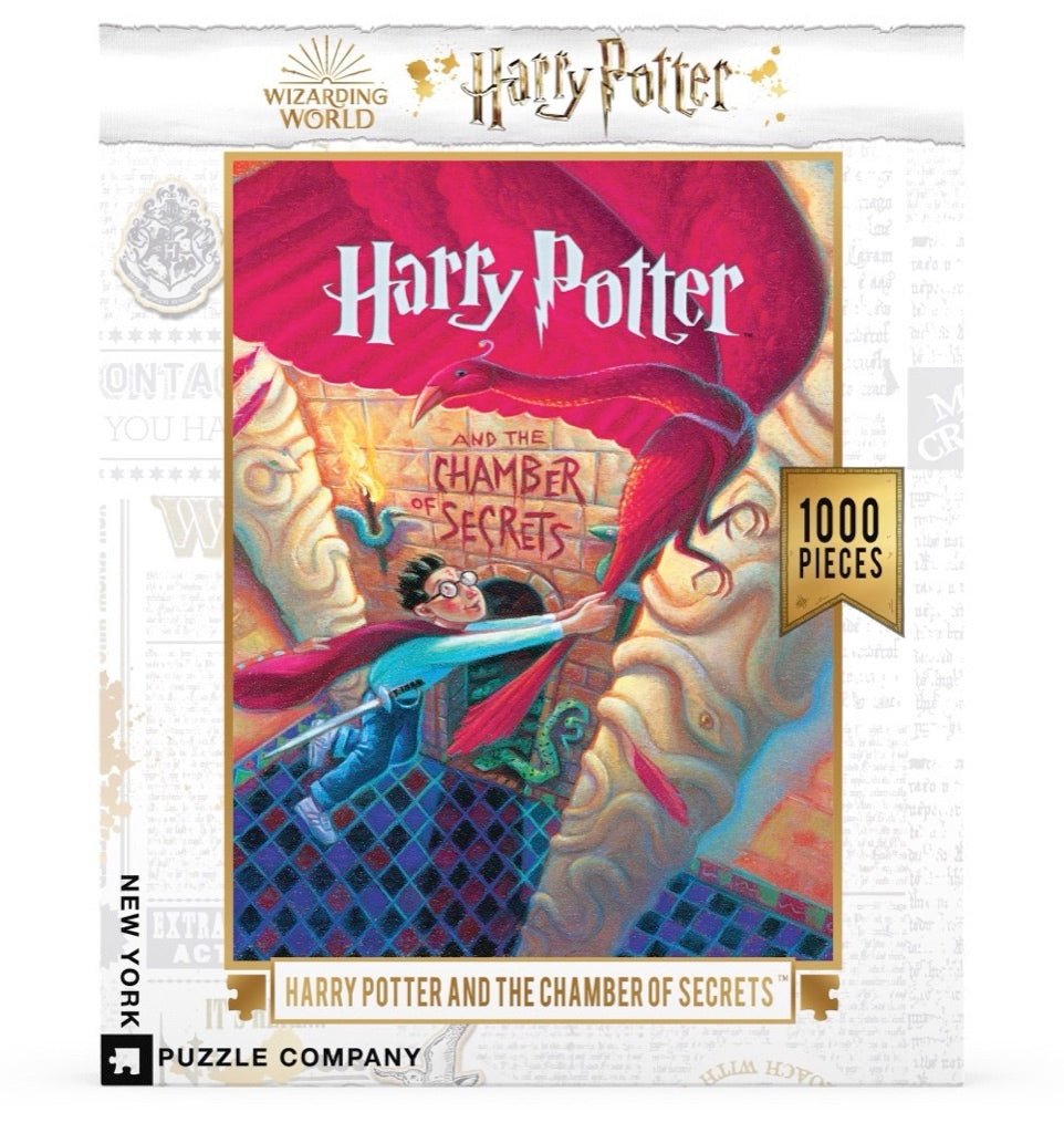 Harry Potter és a Titkok Kamrája New York Puzzle Company 1000 darabos kirakó puzzle (NYPC - NPZHP1602 819844012151) - puzzlegarden