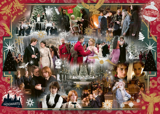 Harry Potter Karácsony Ravensburger 1000 darabos kirakó puzzle (RA - 12001507) - puzzlegarden