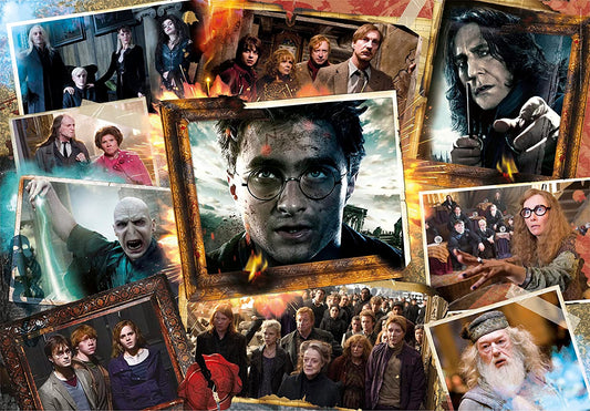 Harry Potter Kollázs Clementoni 1500 darabos kirakó puzzle (CL-31697 8005125316977) - puzzlegarden