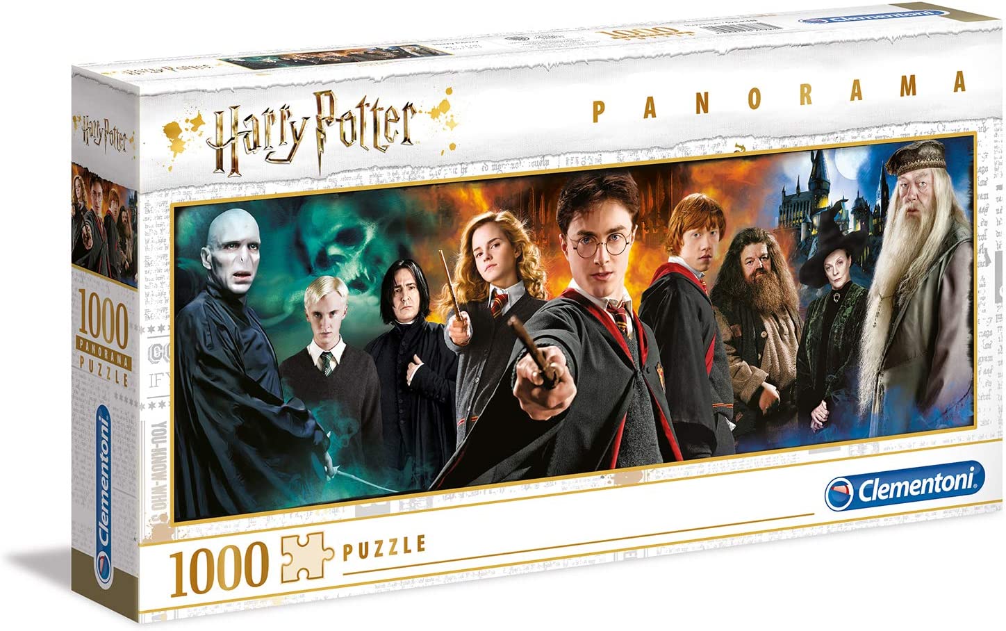 Harry Potter - Panoráma Clementoni 1000 darabos kirakó puzzle (CL-61883 8005125618835) - puzzlegarden