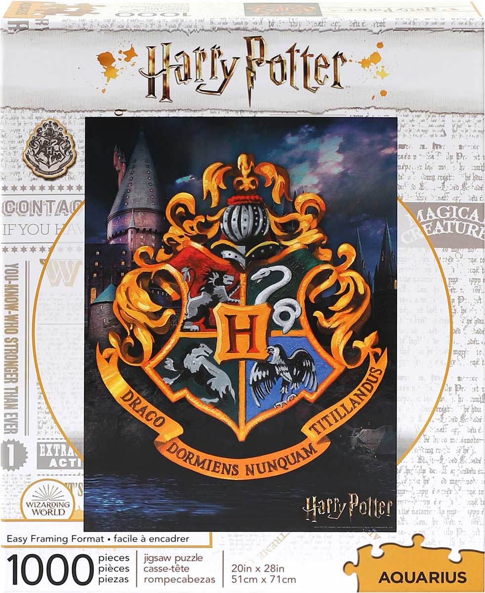 Harry Potter Roxfort Címer Aquarius 1000 darabos kirakó puzzle (AQ-65347 840391137462) - puzzlegarden