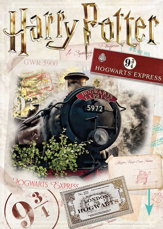 Harry Potter Roxfort Expressz Aquarius 1000 darabos kirakó puzzle (AQ-65298 840391126459) - puzzlegarden