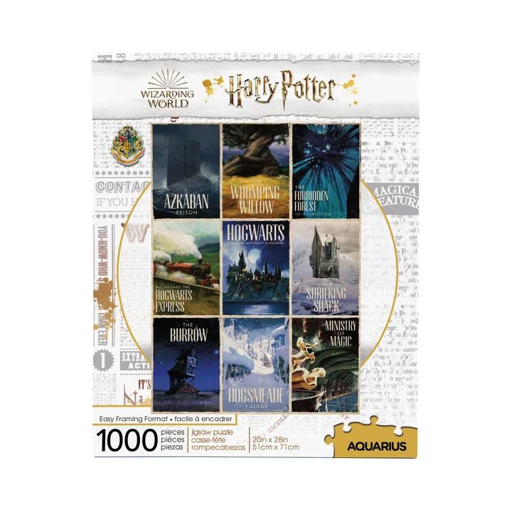 Harry Potter Utazás Poszterek Aquarius 1000 darabos kirakó puzzle (AQ-65383 840391148581) - puzzlegarden