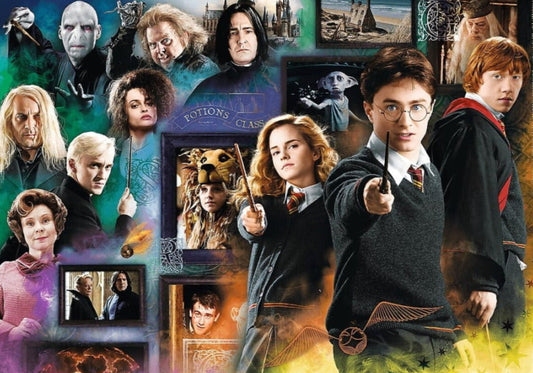 Harry Potter - Varázslóvilág Trefl 1000 darabos kirakó puzzle (TR-10668 5900511106688) - puzzlegarden