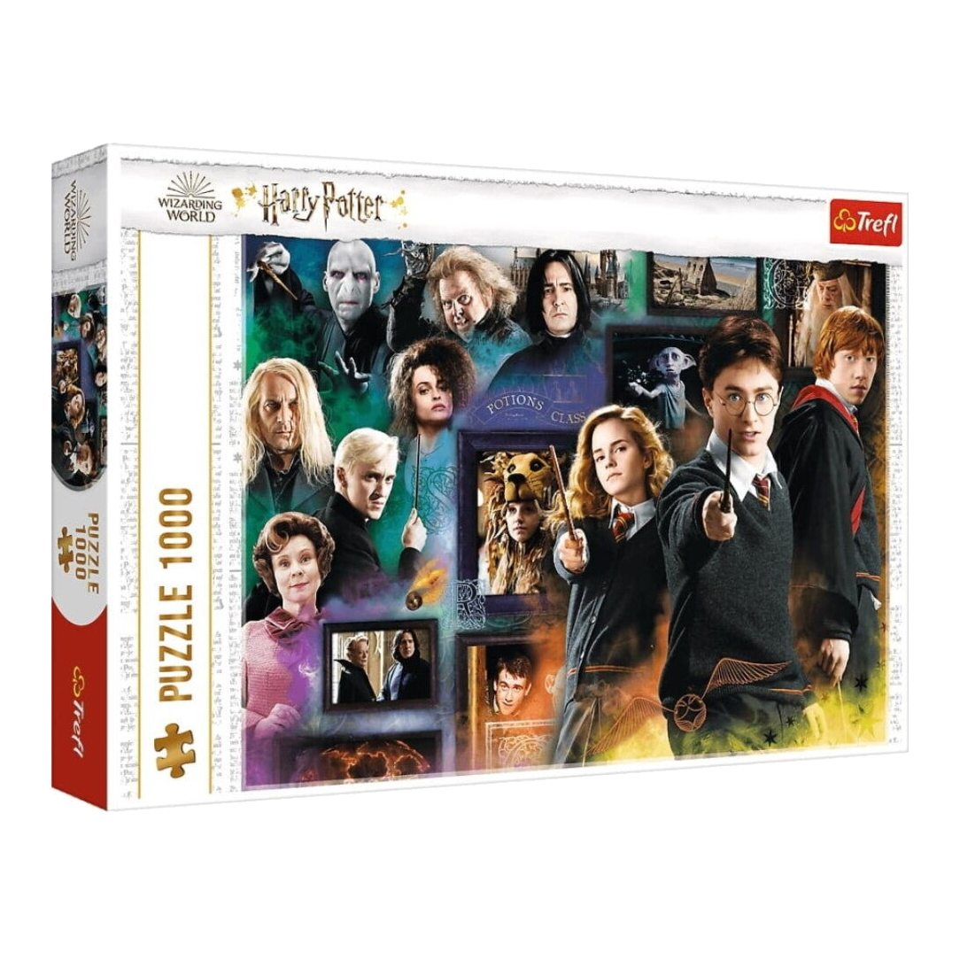 Harry Potter - Varázslóvilág Trefl 1000 darabos kirakó puzzle (TR-10668) - puzzlegarden