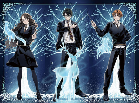 Harry Potter - Világító Patrónus - sötétben világít! Ravensburger 500 darabos kirakó puzzle (RA-12001509) - puzzlegarden