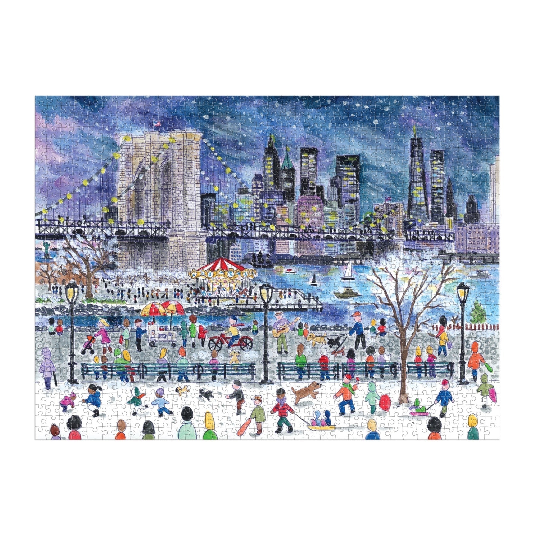 Havazás New Yorkban Galison 1000 darabos kirakó puzzle (GA-9780735386112) - puzzlegarden