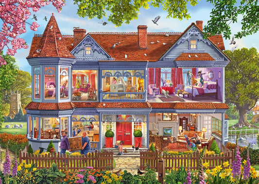 Ház Tavasszal Schmidt 1000 darabos kirakó puzzle (SCH-59709 4001504597092) - puzzlegarden