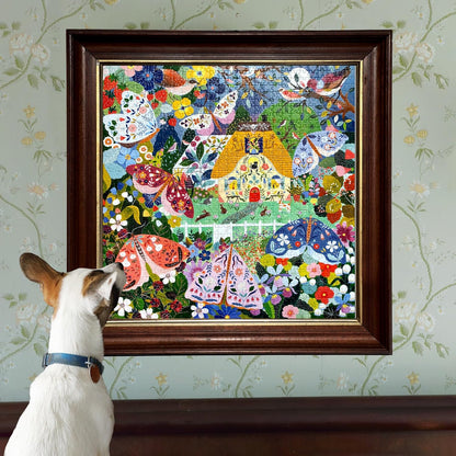 Házikó alkonyatkor Eeboo 1000 darabos kirakó puzzle (EB-PZT511) - puzzlegarden