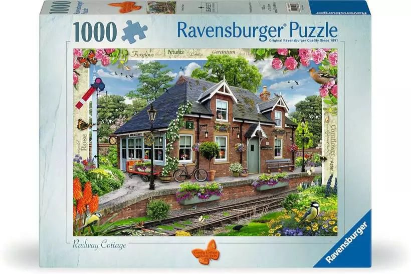 Házikó az állomáson Ravensburger 1000 darabos kirakó puzzle (RA-12000008) - puzzlegarden