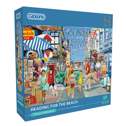 Heading for the Beach Gibsons 1000 darabos kirakó puzzle (G - G6389 5012269063899) - puzzlegarden