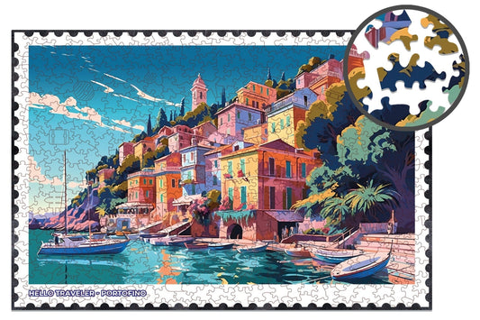 Helló utazó – Portofino Milliwood 501 darabos kirakó puzzle (MW - 5075) - puzzlegarden