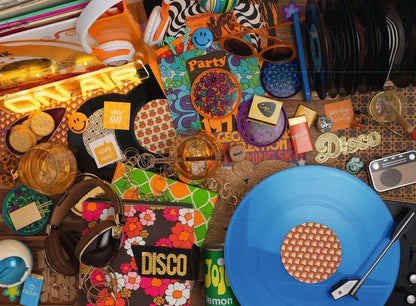 Hello Vinyl Ravensburger 500 darabos kirakó puzzle (RA-12000773) - puzzlegarden