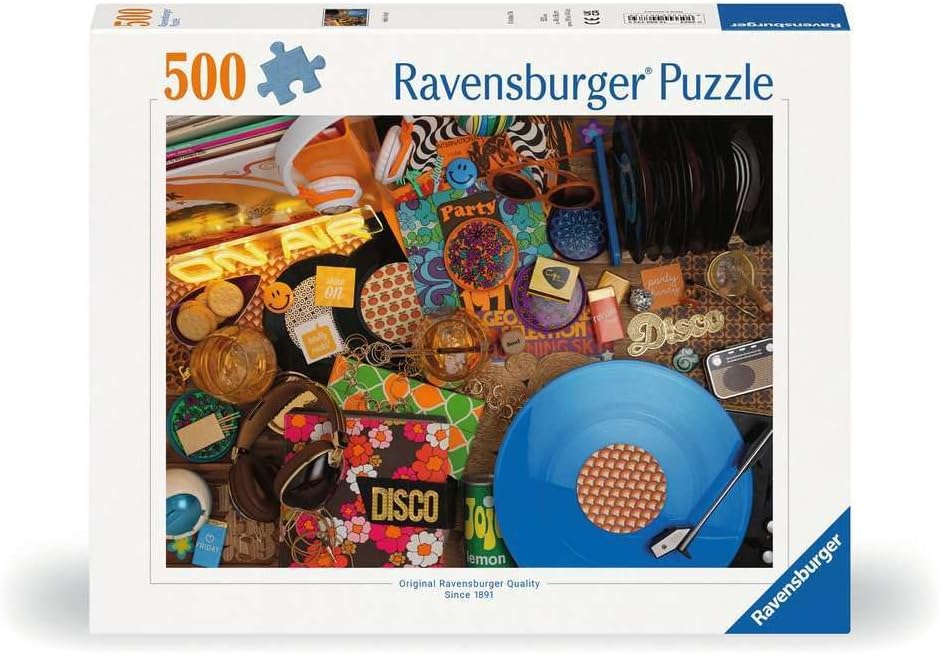 Hello Vinyl Ravensburger 500 darabos kirakó puzzle (RA-12000773) - puzzlegarden