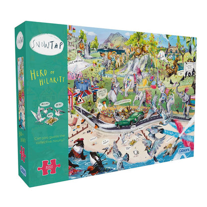 Herd of Hilarity Gibsons 1000 darabos kirakó puzzle (G - G7138 5012269071382) - puzzlegarden