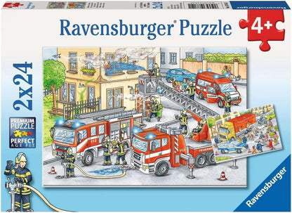 Hétköznapi Hősök - 2x24 Ravensburger 24 darabos kirakó puzzle (RA - 07814 4005556078141) - puzzlegarden