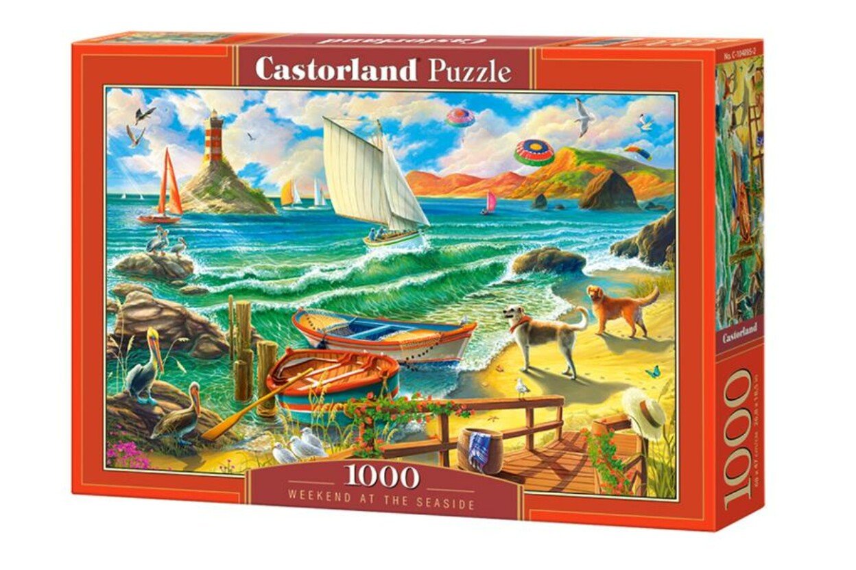 Hétvége a tengerparton Castorland 1000 darabos kirakó puzzle (C-104895 5904438104895) - puzzlegarden