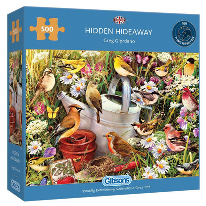 Hidden Hideaway Gibsons 500 darabos kirakó puzzle (G - G3033 5012269030334) - puzzlegarden