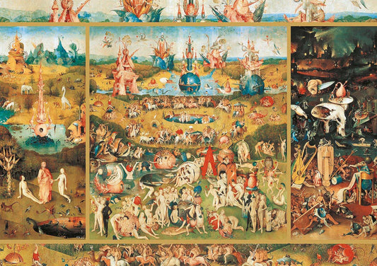 Hieronymus Bosch - Gyönyörök kertje Educa 2000 darabos kirakó puzzle (ED-18505 8412668185050) - puzzlegarden