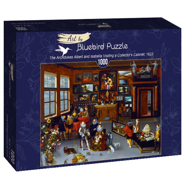 Hieronymus Francken II - Albert főherceg és Izabella főhercegné látogatása egy műteremben Bluebird 1000 darabos kirakó puzzle (BB-60077 3663384600807) - puzzlegarden