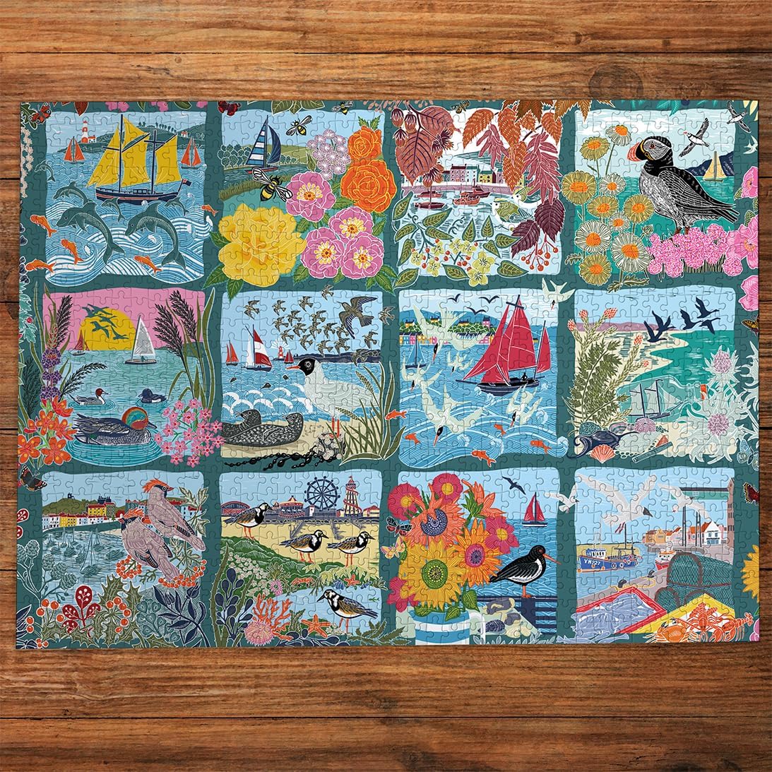 Hív a part Gibsons 1000 darabos kirakó puzzle (G - G7162) - puzzlegarden