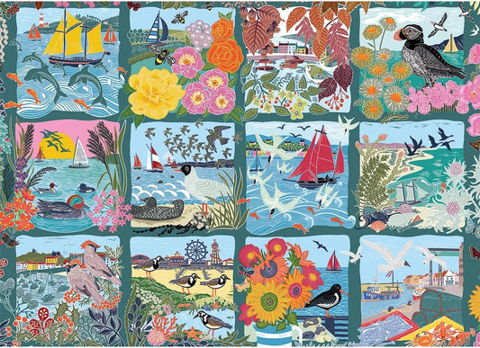 Hív a part Gibsons 1000 darabos kirakó puzzle (G - G7162) - puzzlegarden