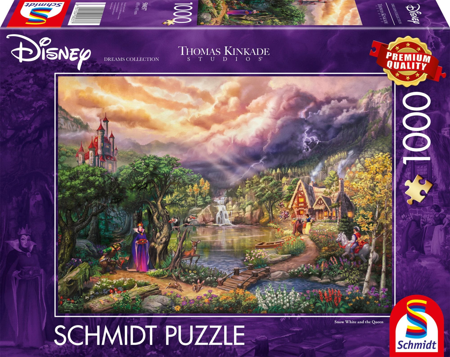 Hófehérke és a Királynő Schmidt 1000 darabos kirakó puzzle (SCH-58037 4001504580377) - puzzlegarden